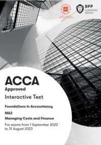 Imagen de archivo de FIA Managing Costs and Finances MA2: Interactive Text a la venta por Revaluation Books