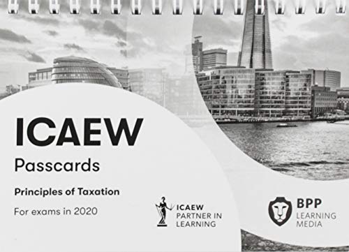 Beispielbild fr The Institute of Chartered Accountants in England and Wales, for Exams in 2020. Principles of Taxation zum Verkauf von Blackwell's