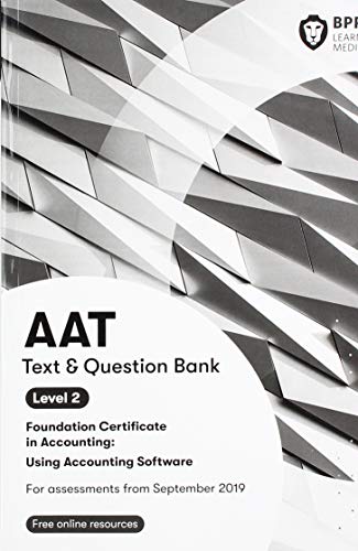Beispielbild fr AAT Using Accounting Software: Combined Study Text and Question Bank zum Verkauf von WorldofBooks