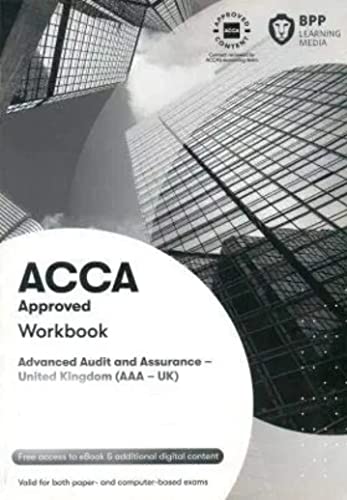 Beispielbild fr ACCA Advanced Audit and Assurance (UK): Workbook zum Verkauf von Monster Bookshop