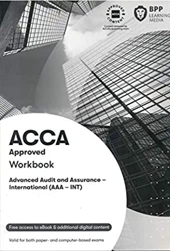 9781509782949: ACCA Advanced Audit and Assurance (International): Workbook