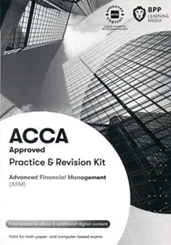 Imagen de archivo de ACCA Advanced Financial Management: Practice and Revision Kit a la venta por WorldofBooks