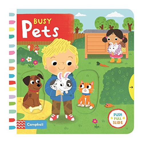 Imagen de archivo de Busy Pets (Campbell Busy Books, 18) a la venta por WorldofBooks