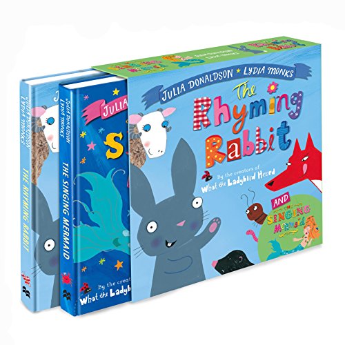 Beispielbild fr The Singing Mermaid and the Rhyming Rabbit Board Book Gift Slipcase zum Verkauf von WorldofBooks