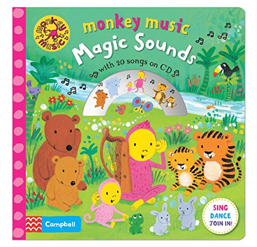 Stock image for Monkey Music Magic Sounds: Book and CD Pack for sale by WorldofBooks