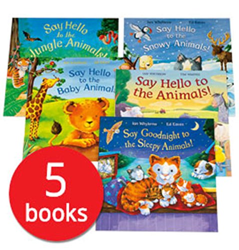 Beispielbild fr Say Hello to the Animals Collection - 5 Books zum Verkauf von WorldofBooks