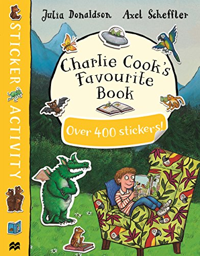 Stock image for Charlie Cook's Favourite Book Sticker Book for sale by WorldofBooks