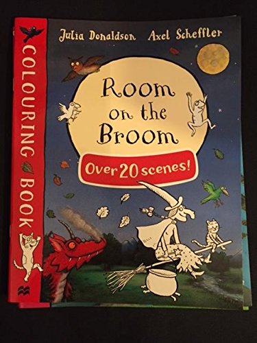 Stock image for Room on the Broom Colouring Book with over 20 scenes! for sale by Brit Books