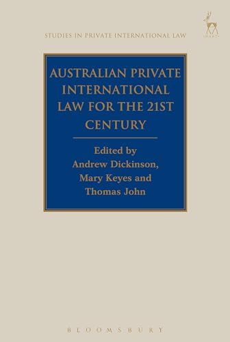 Imagen de archivo de Australian Private International Law for the 21st Century a la venta por THE SAINT BOOKSTORE