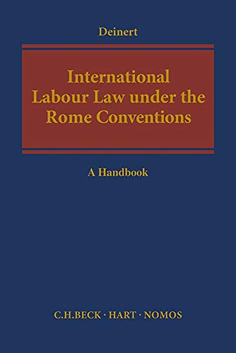 Beispielbild fr International Labour Law Under the Rome Conventions: A Handbook zum Verkauf von Buchpark