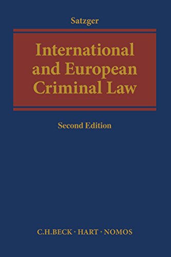 9781509922239: International and European Criminal Law