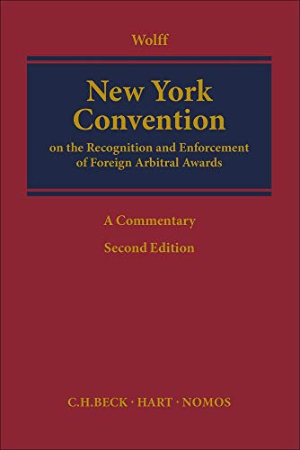 Stock image for New York Convention: Article-by-Article Commentary for sale by Kennys Bookshop and Art Galleries Ltd.