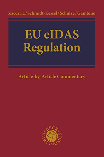 Imagen de archivo de eIDAS-Regulation Format: Hardback a la venta por INDOO