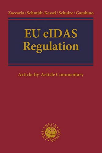 Stock image for eIDAS-Regulation Format: Hardback for sale by INDOO