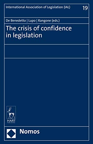 Beispielbild fr The Crisis of Confidence in Legislation Format: Hardback zum Verkauf von INDOO