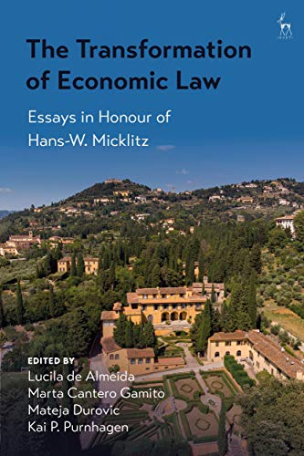 Beispielbild fr The Transformation of Economic Law: Essays in Honour of Hans-W. Micklitz zum Verkauf von Monster Bookshop