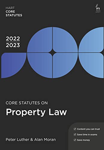 Imagen de archivo de Core Statutes on Property Law 2022-23 (Hart Core Statutes) a la venta por Monster Bookshop