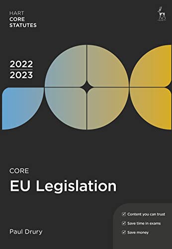 Beispielbild fr Core EU Legislation 2022-23 zum Verkauf von Blackwell's