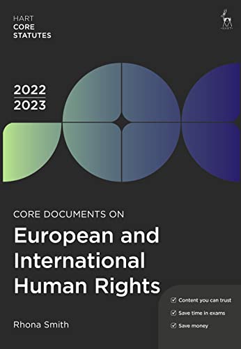 Beispielbild fr Core Documents on European and International Human Rights, 2022-23 zum Verkauf von Blackwell's