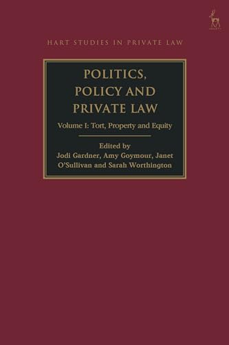 Imagen de archivo de Politics, Policy and Private Law a la venta por Basi6 International