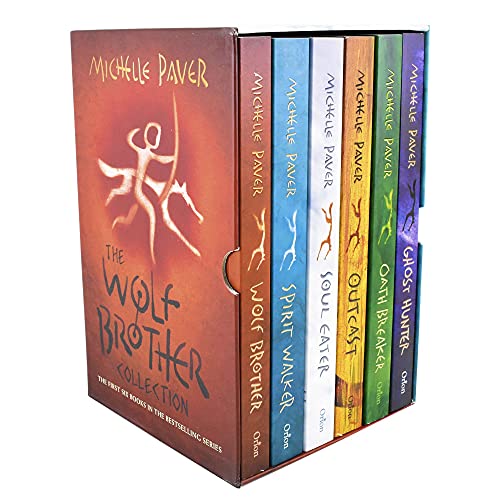 Stock image for Chronicles of Ancient Darkness The Wolf Brother Collection 6 Books Box Set by Michelle Paver (Wolf Brother, Spirit Walker, Soul Eater, Outcast, Oath Breaker Ghost Hunter) for sale by Byrd Books