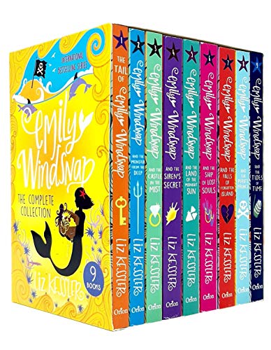 Stock image for Tail of Emily Windsnap Series the Complete Collection 9 Books Box Set by liz Kessler (Tides of Time, Pirate Price, Falls of Forgotten island,Ship of the Midnight Sun More) for sale by Red's Corner LLC