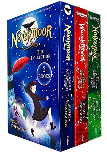 Beispielbild fr Morrigan Crow Nevermoor Series 3 Books Collection Set by Jessica Townsend (Hollowpox, Nevermoor & Wundersmith) zum Verkauf von GF Books, Inc.