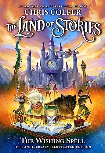 Beispielbild fr The Land of Stories: The Wishing Spell: 10th Anniversary Illustrated Edition zum Verkauf von WorldofBooks