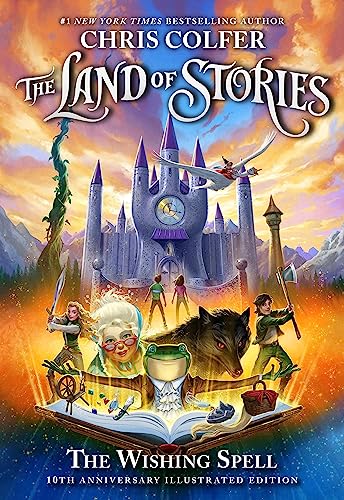 Imagen de archivo de The Land of Stories: The Wishing Spell: 10th Anniversary Illustrated Edition a la venta por WorldofBooks