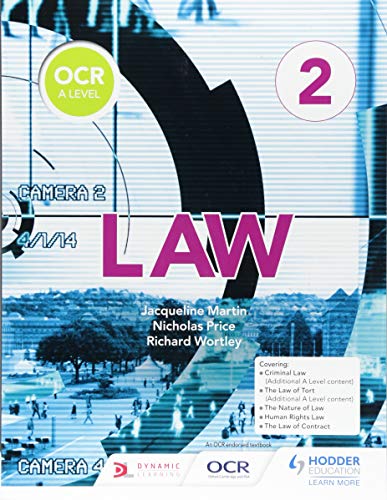 Beispielbild fr OCR A Level Law Book 2 zum Verkauf von WorldofBooks