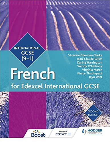 Stock image for Edexcel International GCSE French Student Book Second Edition for sale by WorldofBooks