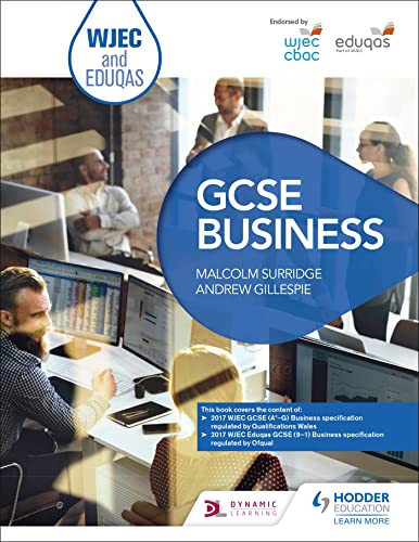 Stock image for WJEC and Eduqas GCSE Business for sale by Goldstone Books