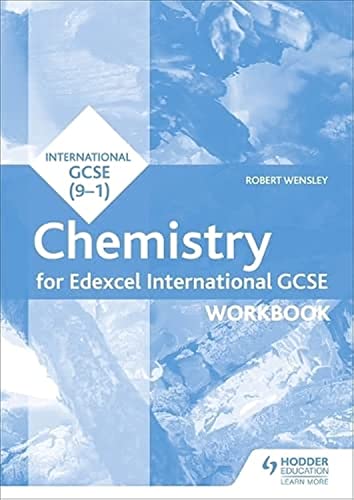 Beispielbild fr Edexcel International GCSE Chemistry Workbook zum Verkauf von Blackwell's