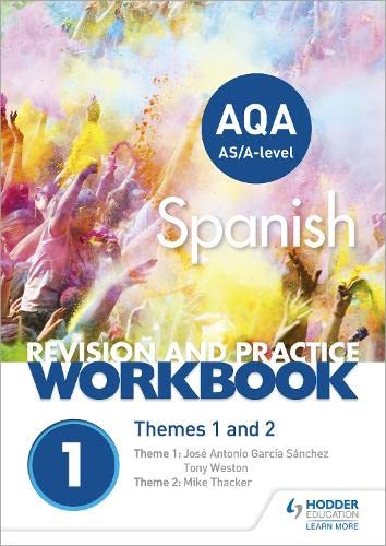 Stock image for AQA A-Level Spanish Revision and Practice Workbook for sale by Blackwell's