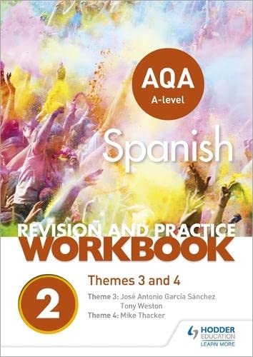 Stock image for AQA A-Level Spanish Revision and Practice Workbook for sale by Blackwell's