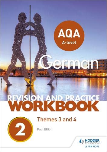 Imagen de archivo de AQA A-Level German Revision and Practice Workbook a la venta por Blackwell's