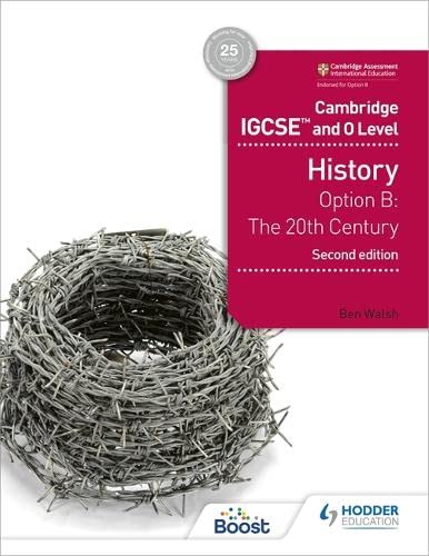 Imagen de archivo de Cambridge IGCSE and O Level History 2nd Edition: Option B: The 20th century a la venta por WorldofBooks