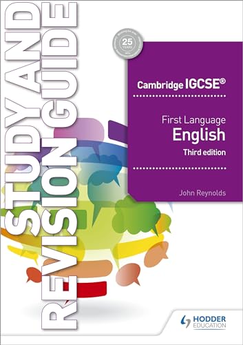 Imagen de archivo de Cambridge Igcse First Language English Study & Revision Guide 3rd Edition a la venta por Books Puddle