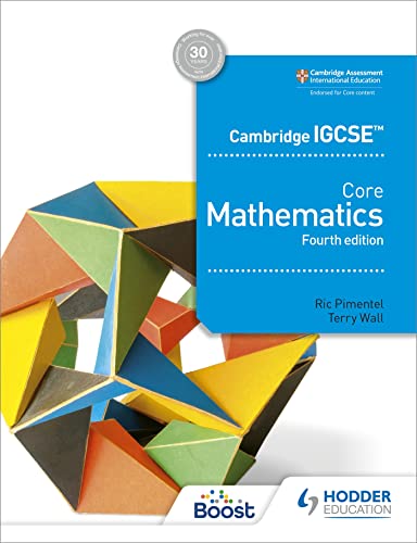 Imagen de archivo de Cambridge IGCSE Core Mathematics 4th edition a la venta por medimops