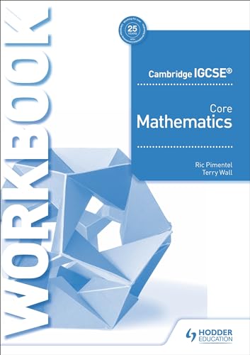 Imagen de archivo de Cambridge IGCSE Core Mathematics Workbook a la venta por WorldofBooks