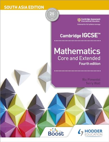 Stock image for Cambridge IGCSE Mathematics Core and Extended 4th edition South Asia for sale by Books Unplugged