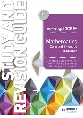 Stock image for Cambridge IGCSE Mathematics Core and Extended Study and Revision Guide for sale by Blackwell's