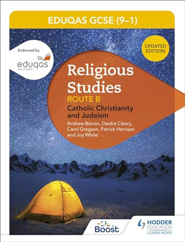 Stock image for WJEC Eduqas GCSE (9-1) Religious Studies. Route B Catholic Christianity and Judaism for sale by Blackwell's