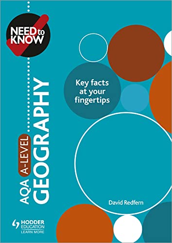9781510428485: Need to Know: AQA A-level Geography
