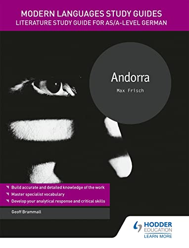 9781510435636: Modern Languages Study Guides: Andorra: Literature Study Guide for AS/A-level German