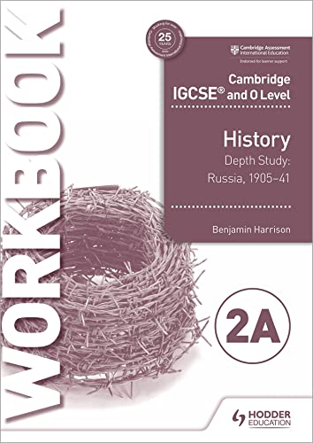 Beispielbild fr Cambridge IGCSE and O Level History Workbook 2A - Depth study: Russia, 1905 "41 zum Verkauf von WorldofBooks