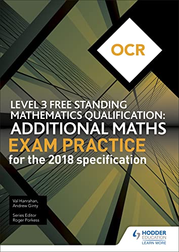 Stock image for OCR Level 3 Free Standing Mathematics Qualification, 2/e for sale by Books Puddle