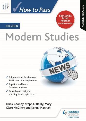 Beispielbild fr How to Pass Higher Modern Studies: Second Edition (How To Pass - Higher Level) zum Verkauf von AwesomeBooks