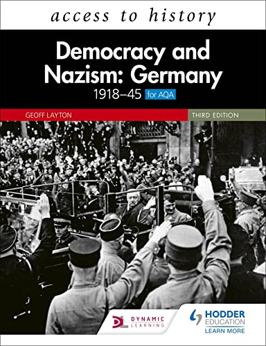 9781510457959: Access to History: Democracy and Nazism: Germany 1918–45 for AQA Third Edition