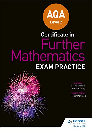 Imagen de archivo de Aqa Level 2 Certificate In Further Mathematics: Exam Practice a la venta por GreatBookPrices